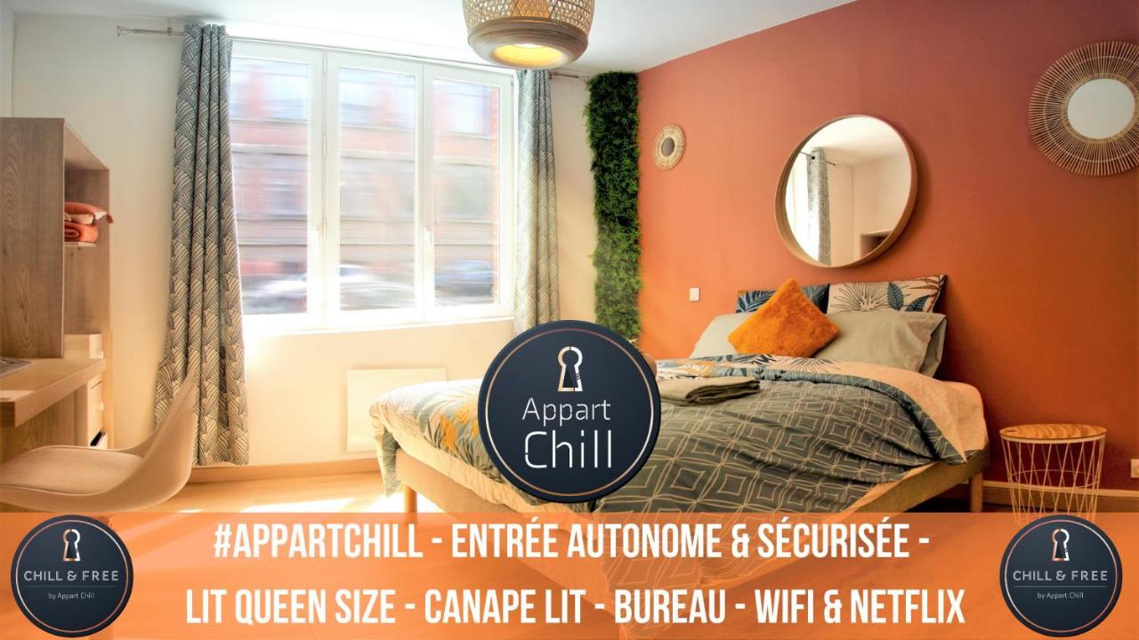 Appart Chill & Free - Proche Centre Valenciennes - Parking Gratuit Luaran gambar