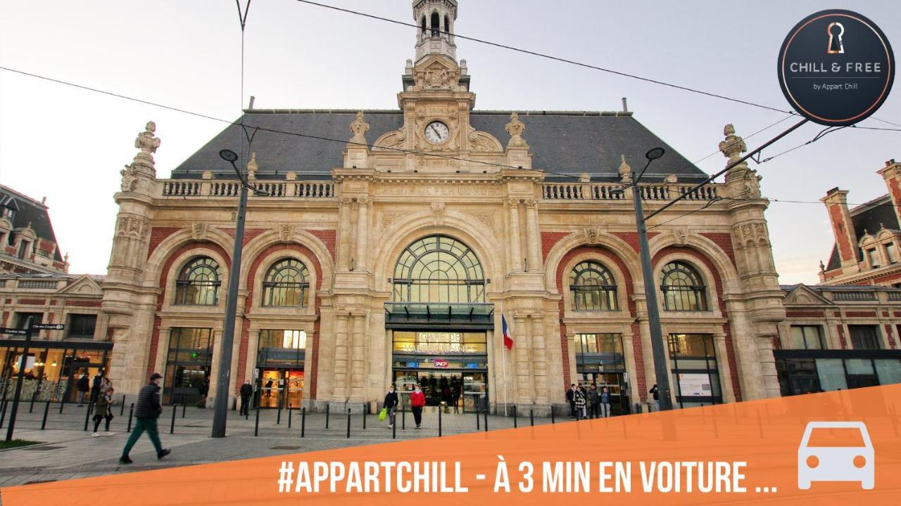 Appart Chill & Free - Proche Centre Valenciennes - Parking Gratuit Luaran gambar